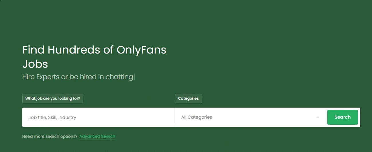 Work-from-Home Opportunities with OnlyFans Agency Jobs